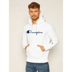 Bluza Champion Script Logo 215210. Brązowe bluzy męskie Champion, m, bez wzorów, bez kołnierzyka, bez rękawów, bez kaptura. Za 419,00 zł.