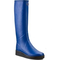 Kalosze LE CHAMEAU - Bte Paris J Fe BCB1930 Bleu Klein/Noir. Niebieskie buty zimowe damskie marki Le Chameau, z gumy. W wyprzedaży za 459,00 zł.