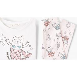 Bielizna dziewczęca: Mango Kids – Piżama dziecięca Sirena 110-164 cm