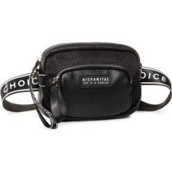 Saszetka nerka HISPANITAS - BV00146 Black. Czarne nerki damskie Hispanitas, bez wzorów, ze skóry ekologicznej, bez dodatków. W wyprzedaży za 219,00 zł.