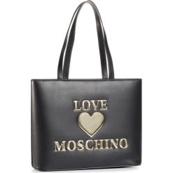 Torebka LOVE MOSCHINO - JC4030PP1BLE0000 Nero. Czarne torebki klasyczne damskie Love Moschino, bez wzorów, ze skóry ekologicznej, klasyczne, na ramię, bez dodatków. Za 849,00 zł.