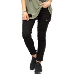Damskie spodnie bojówki UNDERWORLD. Czarne spodnie damskie Underworld, xl. Za 119,99 zł.