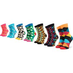 Zestaw 7 par wysokich skarpet unisex HAPPY SOCKS - XSNI15-0101 Kolorowy. Skarpetki damskie Happy Socks. Za 219,90 zł.