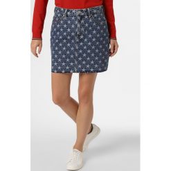 Tommy Jeans - Jeansowa spódnica damska, niebieski. Niebieskie spódniczki damskie z jeansu. Za 449,95 zł.