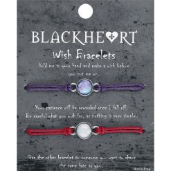 Blackheart Wish Zestaw bransoletek wielokolorowy. Szare bransoletki damskie marki Blackheart, z tworzywa sztucznego, sztuczne. Za 32,90 zł.