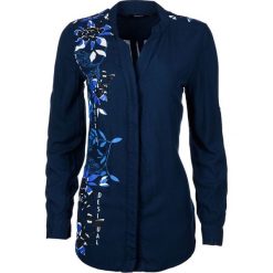 Desigual koszula damska S ciemny niebieski. Niebieskie koszule damskie Desigual, s. W wyprzedaży za 199,00 zł.