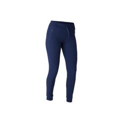 Spodnie Slim Gym & Pilates 510 damskie. Niebieskie spodnie damskie DOMYOS, m, z elastanu. Za 74,99 zł.