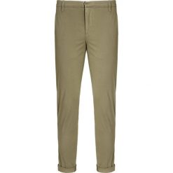 Spodnie DONDUP GAUBERT. Zielone spodnie męskie Dondup, na lato, bez wzorów, z elastanu, eleganckie. W wyprzedaży za 555,00 zł.