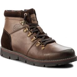 Botki męskie: Kozaki LASOCKI FOR MEN - MI08-C303-343-01 Brązowy Ciemny