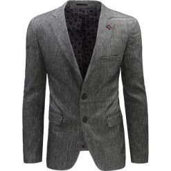 Marynarki męskie: Marynarka męska casual czarna (mx0374)