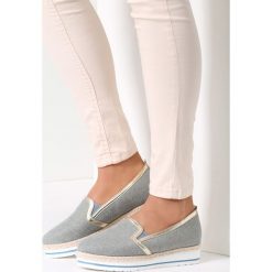 Tenisówki damskie: Jasnoniebieskie Slip On Ripple