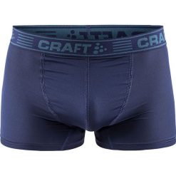 Bokserki Craft Greatness Boxer 3-Inch M Granatowe. Niebieskie slipy męskie termoaktywne Craft, bez wzorów, z tkaniny. Za 29,99 zł.