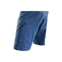 Szorty na rower MTB All Mountain. Niebieskie odzież rowerowa męska marki ROCKRIDER, s, rowerowe. Za 129,99 zł.