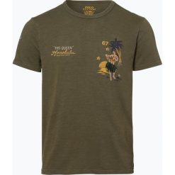 Polo Ralph Lauren - T-shirt męski, zielony. Zielone koszulki polo Polo Ralph Lauren, m. Za 249,95 zł.