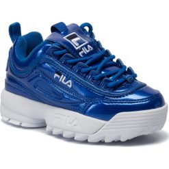 Sneakersy FILA - Disruptor M Kids 1010660.21C Electric Blue. Niebieskie półbuty dziewczęce Fila, na sznurówki. Za 339,00 zł.