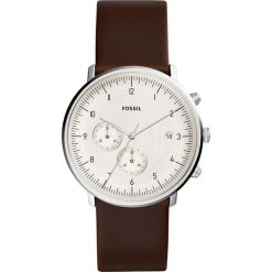 Zegarek FOSSIL - Chase Timer FS5488 Brown/Silver. Brązowe zegarki męskie Fossil. Za 599,00 zł.