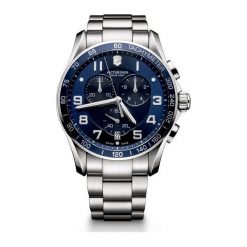 ZEGAREK VICTORINOX SWISS ARMY 241652. Niebieskie zegarki męskie Victorinox, ze stali. Za 3050,00 zł.
