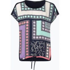 Marc O'Polo - Bluzka damska, niebieski. Niebieskie bluzki damskie Marc O'Polo, bez wzorów, z materiału, eleganckie, polo, bez rękawów. Za 299,95 zł.