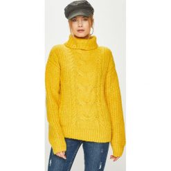 Answear - Sweter. Żółte golfy damskie ANSWEAR, m, z dzianiny. Za 119,90 zł.