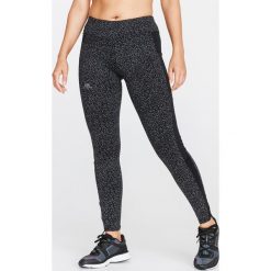 Legginsy Do Biegania Damskie Run Warm+ Night. Czarne legginsy sportowe damskie KALENJI, m, bez wzorów, z elastanu, do biegania. Za 99,99 zł.