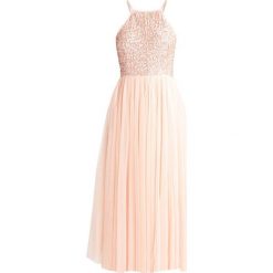 Sukienki hiszpanki: Lace & Beads Sukienka koktajlowa pink