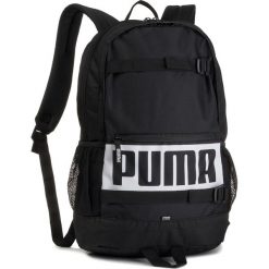 Plecak PUMA - Deck Backpack 747060 01 Puma Black. Czarne plecaki męskie Puma, bez wzorów, z materiału, sportowe. Za 159,99 zł.