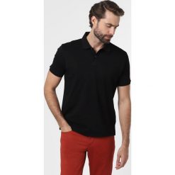 Nils Sundström - Męska koszulka polo, czarny. Czarne koszulki męskie Nils Sundström, m, bez wzorów, eleganckie, bez rękawów. Za 129,95 zł.
