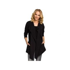 M102 Narzutka bluza z dzianiny dresowej z długim. Bluzy damskie Moe, s, bez wzorów, z elastanu, z długim rękawem. Za 109,00 zł.
