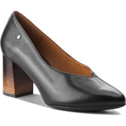 Półbuty PIKOLINOS - W1S-5852 Black. Czarne creepersy damskie Pikolinos, z materiału, eleganckie, na obcasie. W wyprzedaży za 339,00 zł.