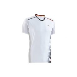 Koszulka do biegania KIPRUN męska. Czarne koszulki sportowe męskie marki KALENJI, xl, z elastanu. W wyprzedaży za 59,99 zł.