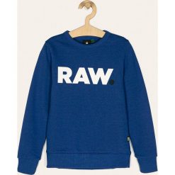 G-Star Raw - Bluza dziecięca 128-176 cm. Różowe bluzy chłopięce G-Star RAW, z nadrukiem, z bawełny, retro, bez rękawów, bez kaptura. Za 219,90 zł.