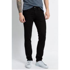 Levi's - Jeansy 511 Slim Fit Nightshine Black. Czarne jeansy męskie Levi's®, s, z aplikacjami. W wyprzedaży za 269,90 zł.
