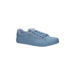 Tenisówki męskie: Buty Big Star Niebieskie trampki sznurowane AA174095