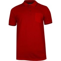 Czerwona Koszulka POLO z Lamówką, Męska, Krótki Rękaw -PAKO JEANS- T-shirt, z Kieszonką TSPJNSPOLOCITYcr. Czerwone koszulki męskie Pako Jeans, m, bez wzorów, z bawełny, casualowe, polo, z krótkim rękawem, krótkie. Za 75,00 zł.