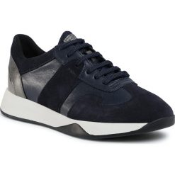 Sneakersy GEOX - D Suzzie B D94FRB 08522 C4002 Navy. Niebieskie półbuty damskie Geox, ze skóry. Za 429,00 zł.