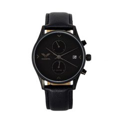 Zegarek Vendetta Zegarek damski Venice double black leather VE3008 uniwersalny. Czarne zegarki damskie Vendetta. Za 485,10 zł.