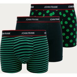 John Frank - Bokserki (3-pack). Bokserki męskie John Frank, xl, z nadrukiem, z elastanu. Za 129,90 zł.