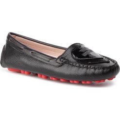 Mokasyny LOVE MOSCHINO - JA10040G17IF0000 Nero. Czarne mokasyny damskie Love Moschino, na co dzień, bez wzorów, ze skóry ekologicznej, bez obcasa, na płaskiej podeszwie, bez zapięcia. Za 799,00 zł.