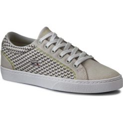 Sneakersy LACOSTE - Lenglen 117 2 7-33CAW1021GY1 Gry/Ylw. Brązowe półbuty damskie Lacoste, z tworzywa sztucznego. W wyprzedaży za 289,00 zł.