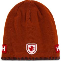 Czapka HELLY HANSEN - Mountain Beanie Fleece Lined 67083-200 Red Brick. Czerwone czapki damskie marki Helly Hansen, bez wzorów, z materiału. Za 99,00 zł.