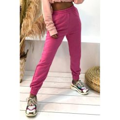 Spodnie sportowe BENVELA FUCHSIA. Czerwone spodnie damskie IVET. W wyprzedaży za 69,00 zł.