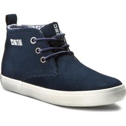 Botki BIG STAR - V274570 Navy. Niebieskie botki damskie zamszowe marki BIG STAR, retro. Za 129,00 zł.