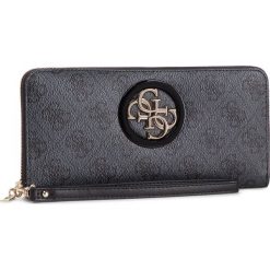 Duży Portfel Damski GUESS - SWSG71 86460 COA. Czarne portfele damskie Guess, z aplikacjami, ze skóry ekologicznej. Za 279,00 zł.
