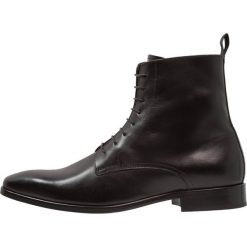 KIOMI Botki sznurowane black. Czarne botki męskie KIOMI, z materiału, na sznurówki. Za 419,00 zł.