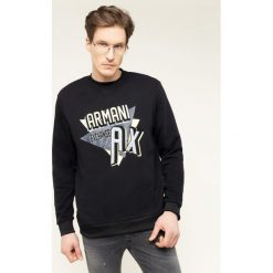 Bluza Armani Exchange 3HZMAJ ZJ4FZ 1200. Czarne bluzy męskie Armani Exchange, xl, bez wzorów, bez kołnierzyka, bez rękawów, bez kaptura. W wyprzedaży za 319,00 zł.