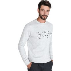 BOSS Salbo Iconic Bluza Szary. Szare bluzy męskie Boss, l, z haftami, z bawełny, bez kołnierzyka, bez rękawów, bez kaptura. Za 664,95 zł.