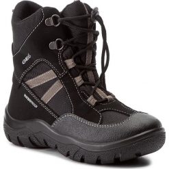 Buty zimowe chłopięce: Śniegowce GEOX – J Clady B.B Wpf B J745MB 050FU C0017 Black/Grey
