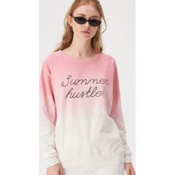 Bluza z efektem tie dye - Wielobarwny. Szare bluzy damskie Sinsay, s, bez wzorów, bez rękawów, bez kaptura. Za 49,99 zł.
