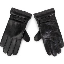 Rękawiczki Męskie LASOCKI - 2M6-003-AW19 Black. Czarne rękawiczki męskie Lasocki, bez wzorów, ze skóry. Za 89,99 zł.