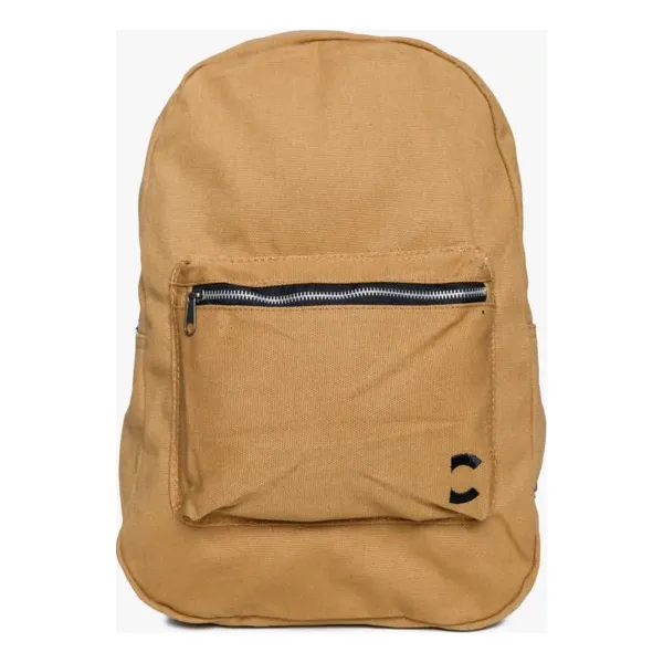 Confront Plecak Ania , brązowy, rozmiar ONE SIZE. Pomarańczowe plecaki damskie Confront, bez wzorów, z bawełny. W wyprzedaży za 47,99 zł.